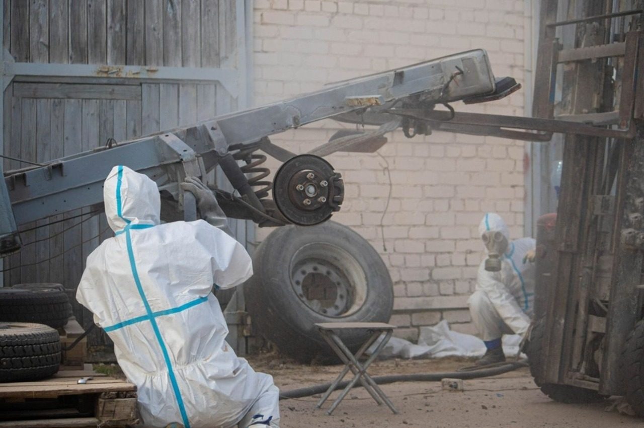 Aircraft Painting Sunshine Coast stock photo industrial processing of rusty metal of a car body with a sandblasting machine 2600201675 1 e1779439123635
